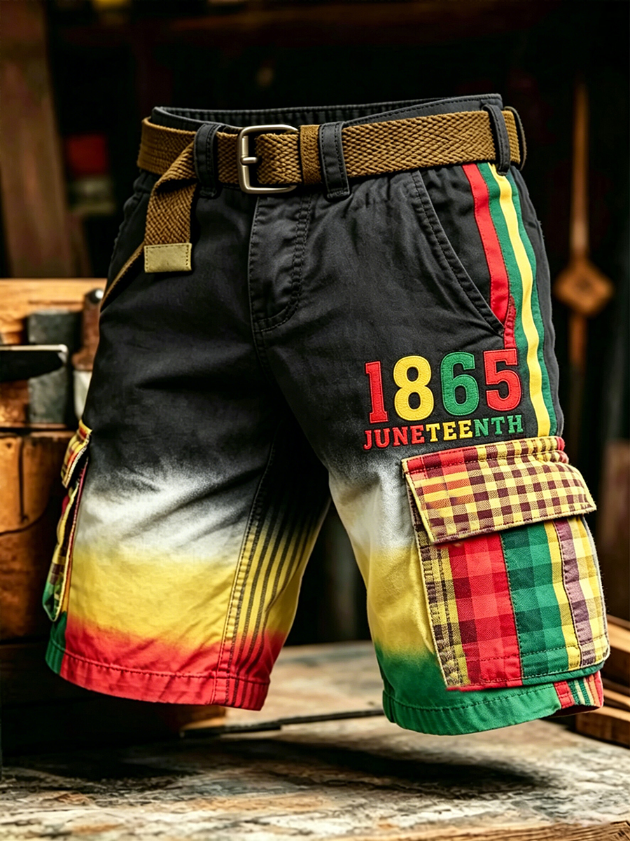 Men's Juneteenth 1865 Shorts