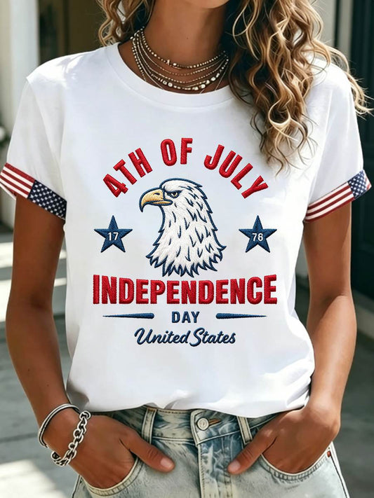 Women's July 4, 1776 Independence Day Tee