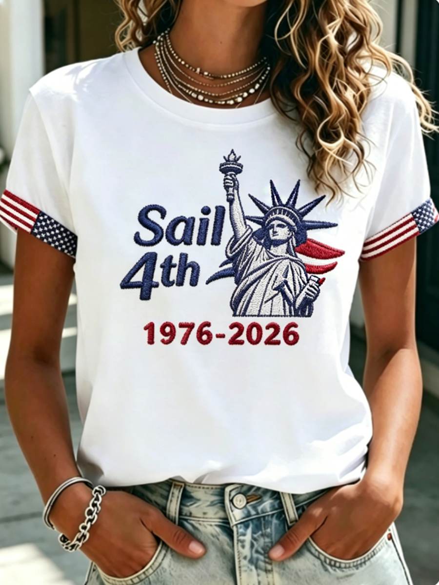 Women's Sail4th 250 short-sleeved T-shirt