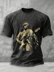 Men's Funny 4th of July Casual T-shirt