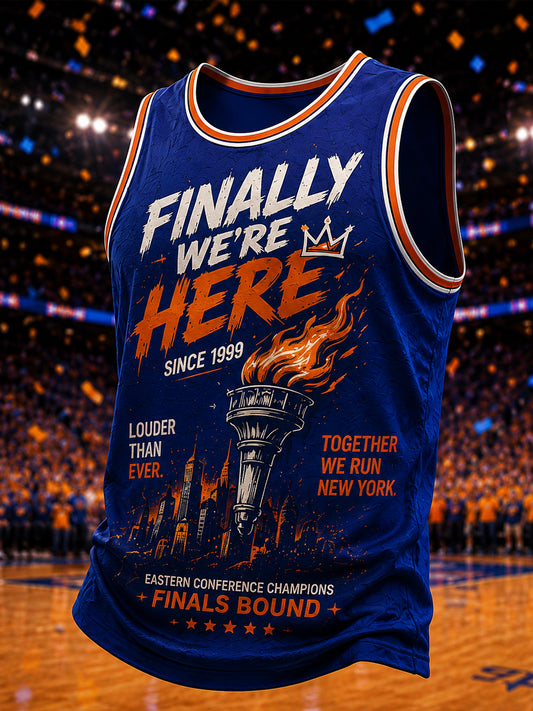 Men's Gift For Basketball Fans Print Casual Vest