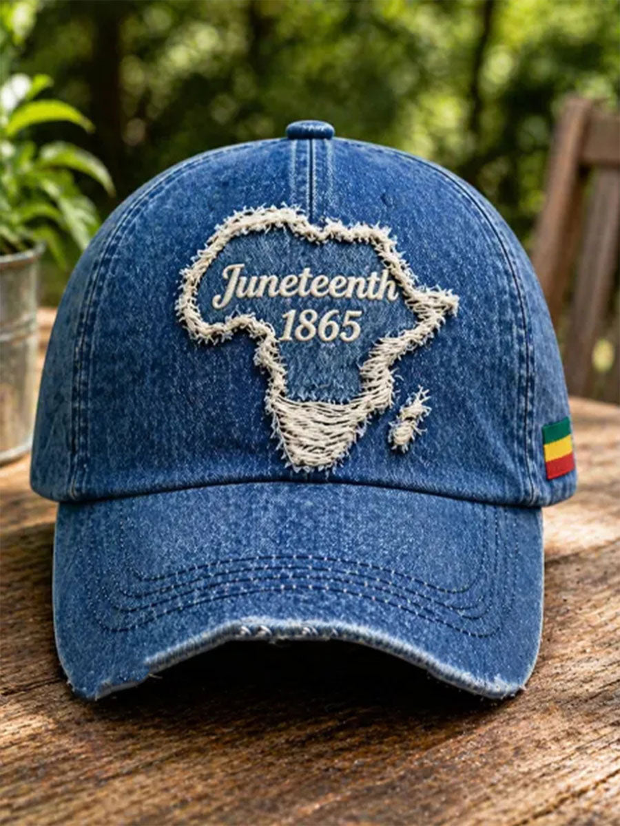 Unisex Juneteenth Print Hat