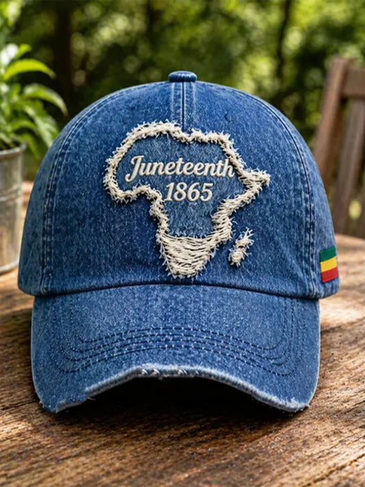 Unisex Juneteenth Print Hat
