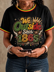 Women's WE Outside Since 1865 Short-sleeved T-shirt