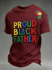 Men's Juneteenth  Print Casual Tee