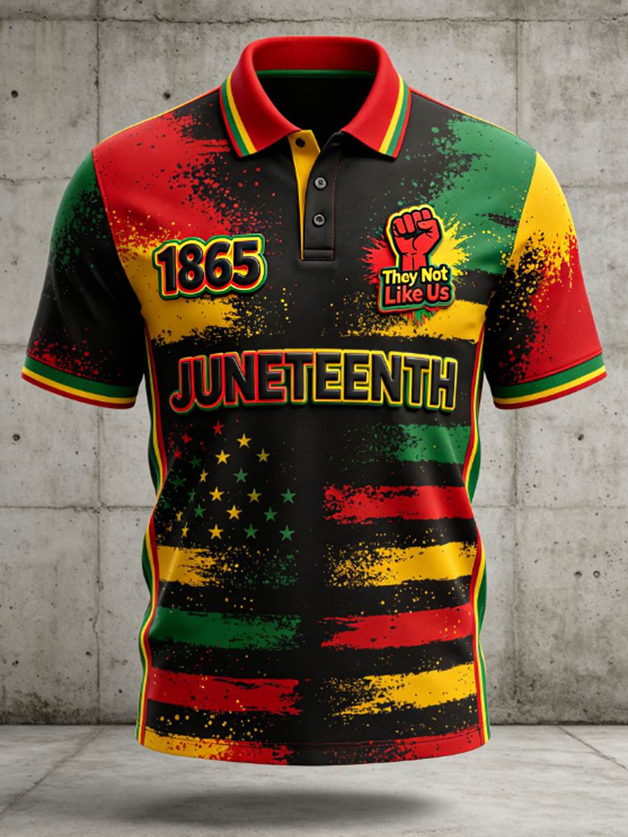 Men's Juneteenth They Not Like Us Since 1865 Print shirt