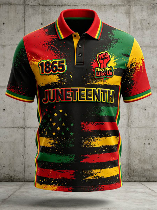 Men's Juneteenth They Not Like Us Since 1865 Print shirt