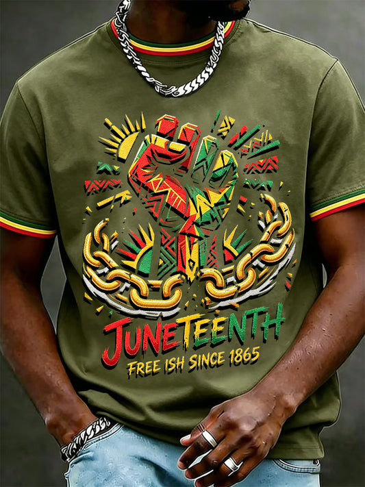Men's Juneteenth Print Tee