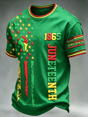 Men's Juneteenth 1865 short sleeves t-shirt