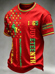 Men's Juneteenth 1865 short sleeves t-shirt