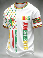 Men's Juneteenth 1865 short sleeves t-shirt