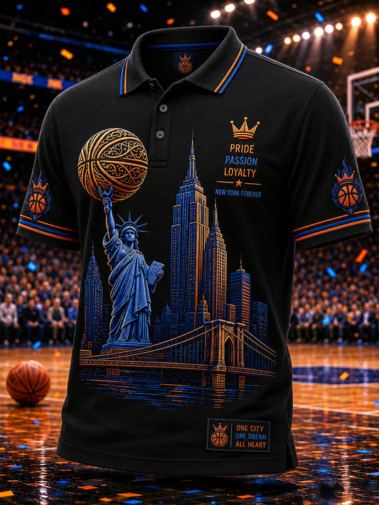 Men's Classic Basketball Fan Graphic Short Sleeve Top