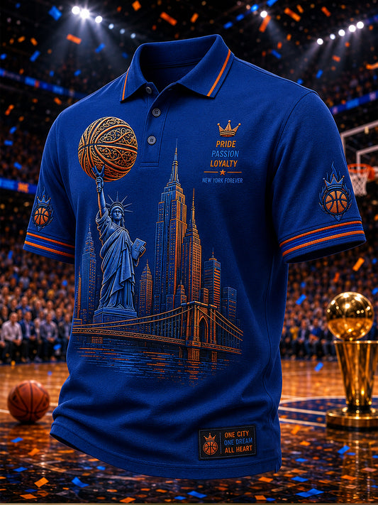Men's Classic Basketball Fan Graphic Short Sleeve Top