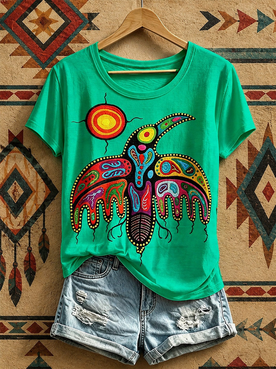 Women's Indigenous Art T-Shirt