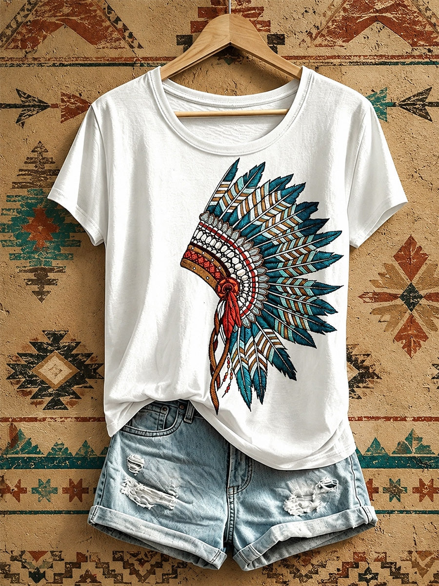 Women's Indigenous Art T-Shirt
