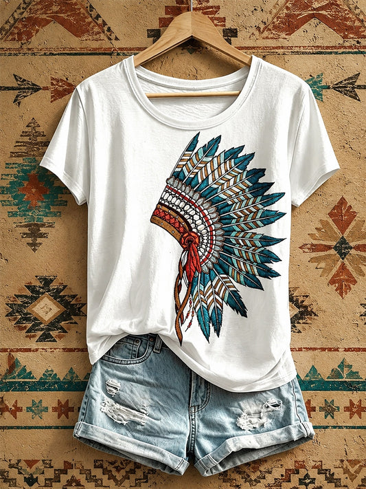 Women's Indigenous Art T-Shirt