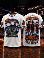 Men's Classic Basketball Fan Graphic Short Sleeve T-shirt