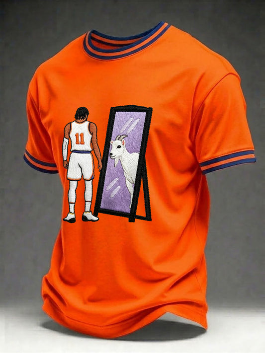 Men's MVP Basketball Player Inspired Casual T-shirt