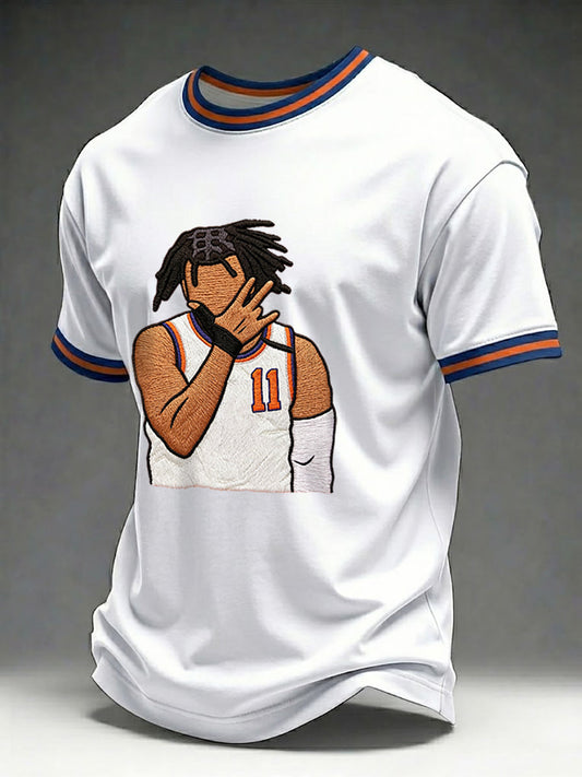 Men's MVP Basketball Player Inspired Casual T-shirt