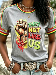 Women's Juneteenth They Not Like Us Since 1865 T-shirt