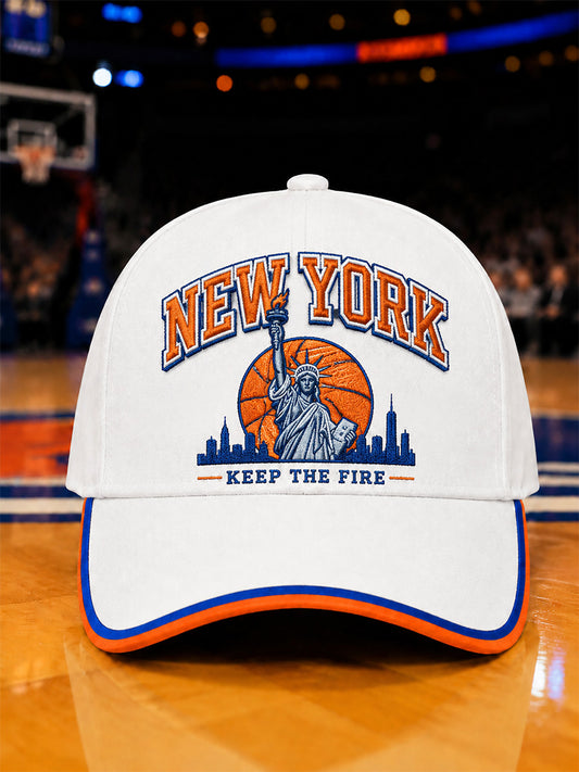 Unisex GO NEW YORK GO! Gift For Basketball Fans Hat