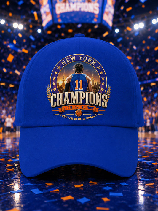 Unisex Champions 2026 Gift For Basketball Fans Print Hat