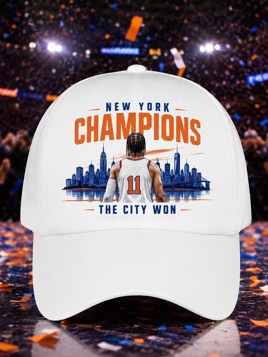 Unisex Champions 2026 Gift For Basketball Fans Print Hat