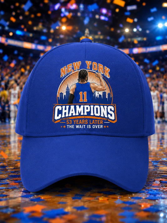 Unisex Champions 2026 Gift For Basketball Fans Print Hat