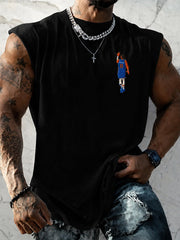 Men's Basketball Fan Graphic Vest Top