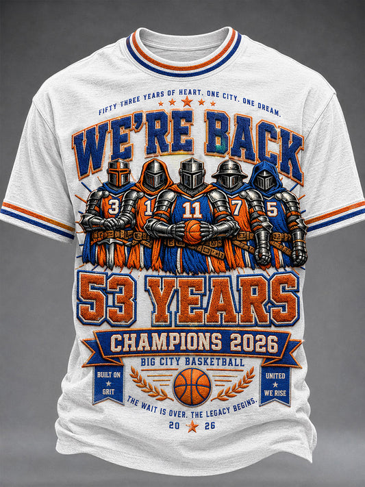 Men's Basketball Short Sleeves T-shirt