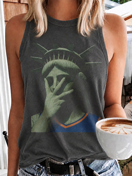 Women's Basketball Fan Graphic Vest Top