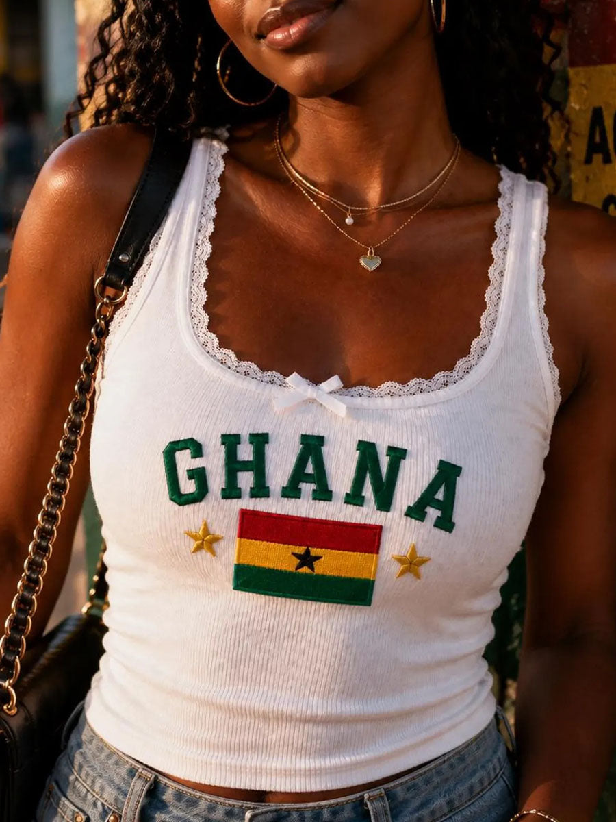 Women's Ghana Lace Tank Top