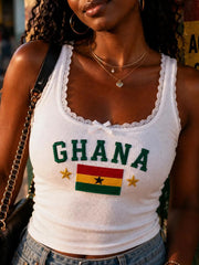 Women's Ghana Lace Tank Top