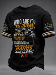 Men's Faith Waffle Short Sleeve