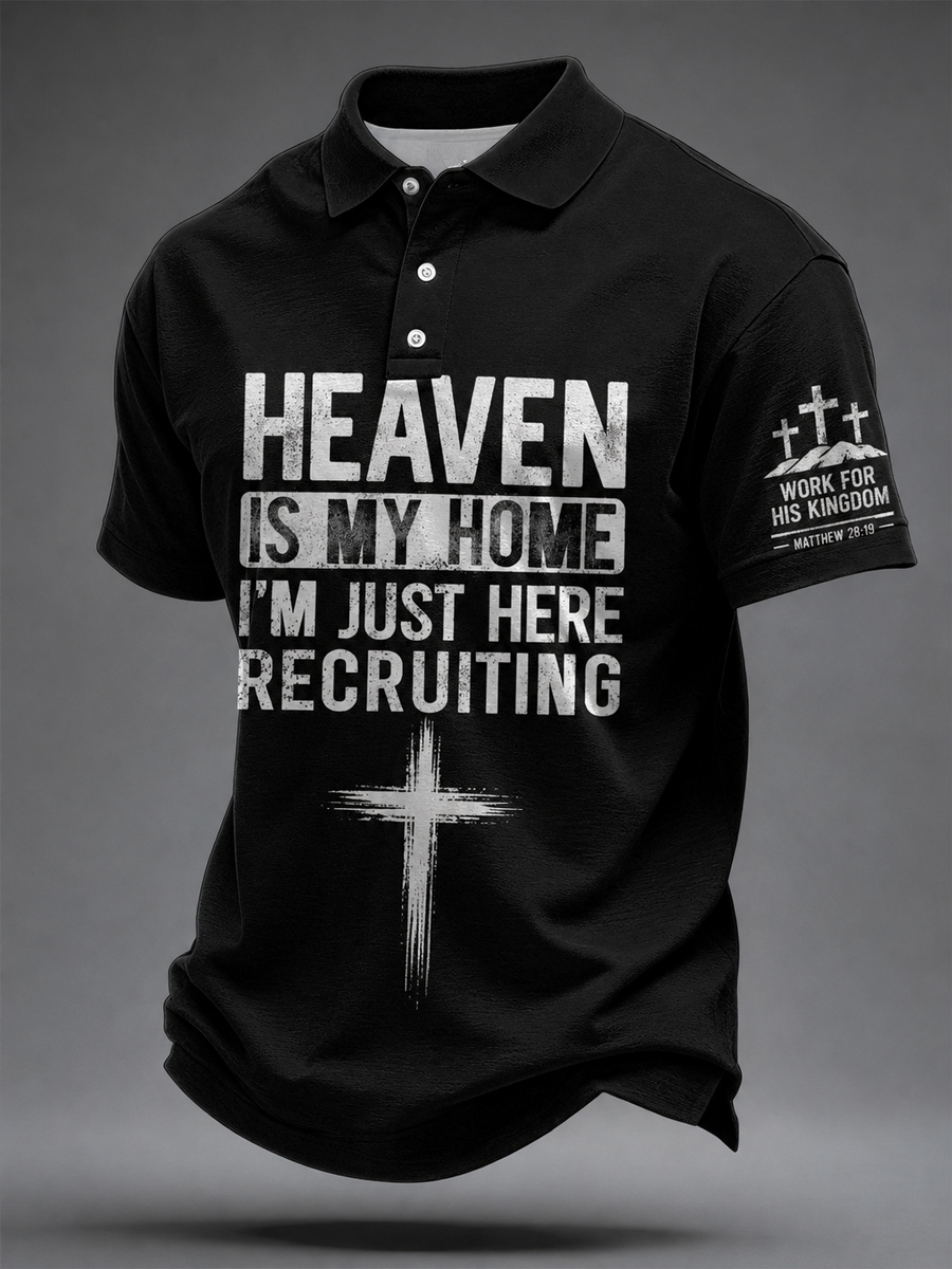 Men's Faith Printed polo shirt