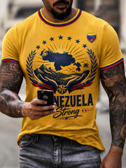 Men's Venezuela Strong Printed T-shirt