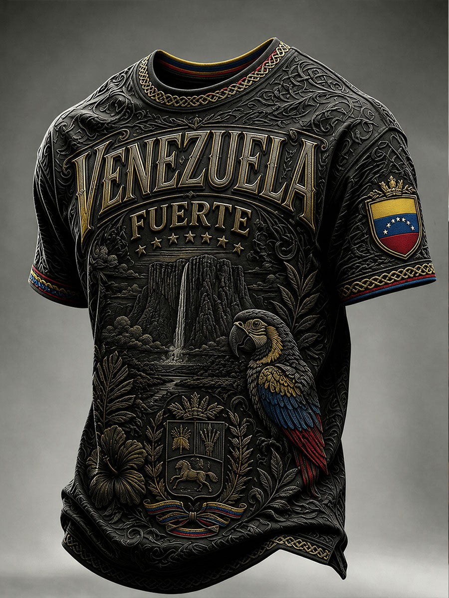 Men's Venezuela Fuerte Short Sleeve T-shirt