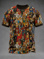 Men's Faith Print short sleeves t-shirt