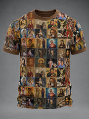 Men's Faith Print short sleeves t-shirt