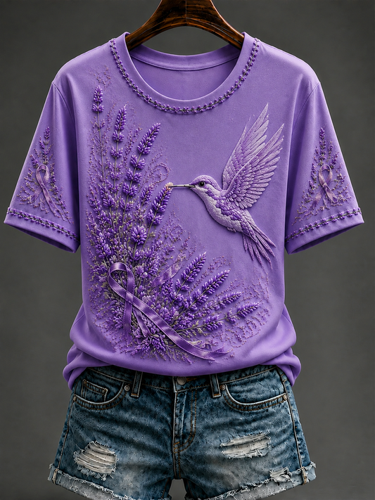 Women's Alzheimer's Disease Short-sleeved T-shirt