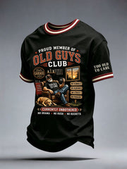 Men's Proud Member Of Old Guys Club T-shirt
