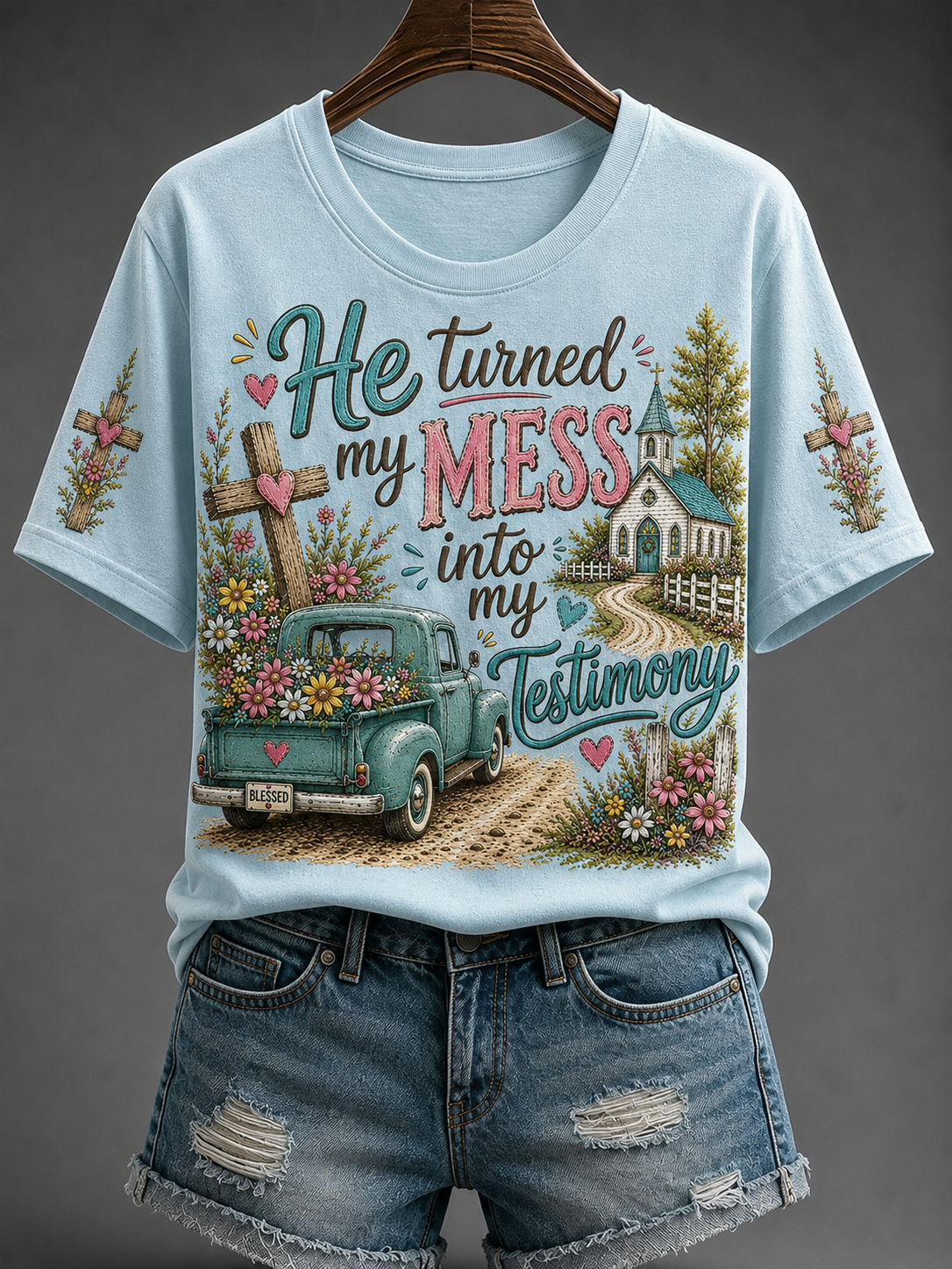 Women's Faith Short-sleeved T-shirt