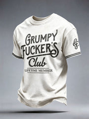 Men's Grumpy Fucker's Club T-shirt