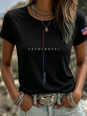 Women's Tetelestai John 19:30 Printed T-shirt