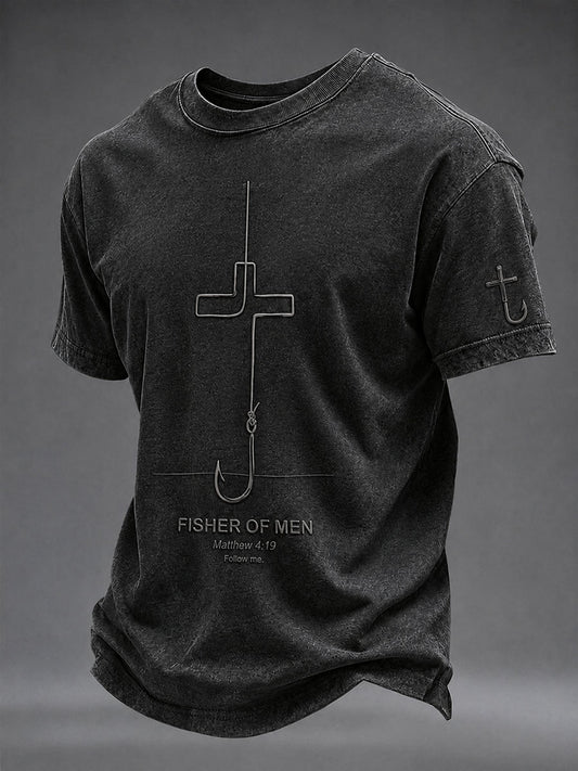 Men's Fisher Of Men Short Sleeves T-shirt