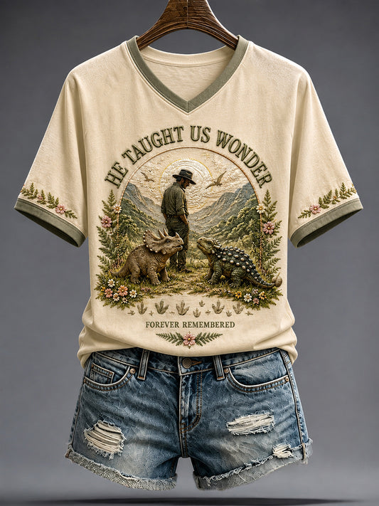 Women's Rip NZ Jurassic Legend Printed T-shirt