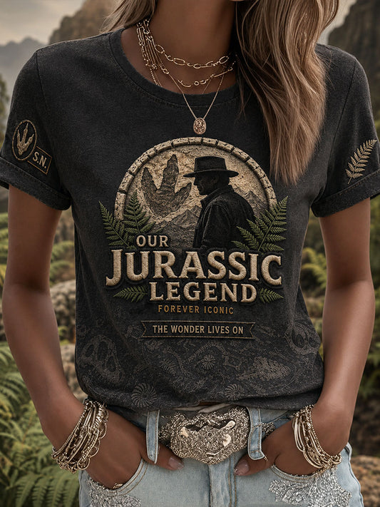 Women's Rip NZ Jurassic Legend Printed T-shirt