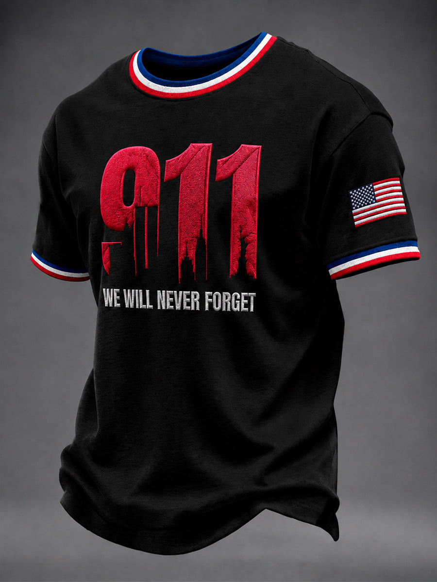 Men's America Printed T-shirt