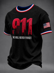 Men's America Printed T-shirt