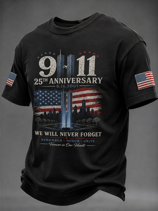Men's America Printed T-shirt